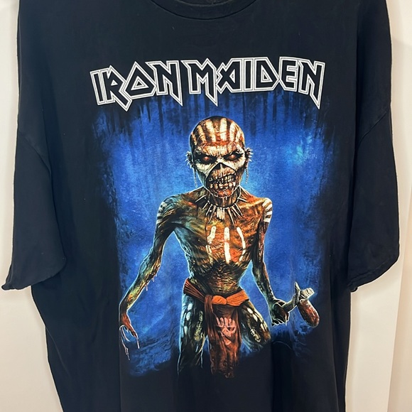 Iron Maiden Tour shirt Y2K - Picture 2 of 4